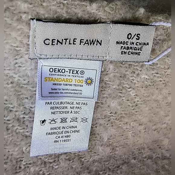 Gentle Fawn Huntington Cozy Scarf Pink and Taupe Plaid Design, NWT - Picture 3 of 6